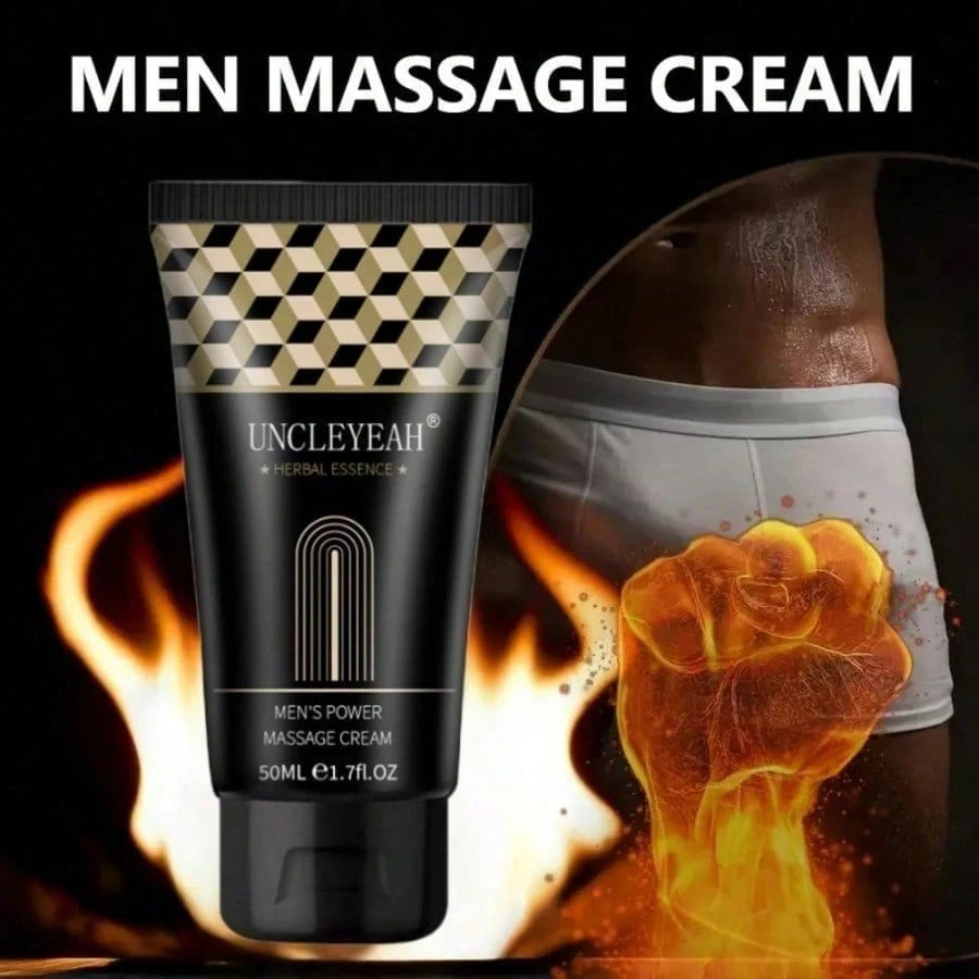 Essential Oil, Men's Rapid Growth Cream For Size And Performance