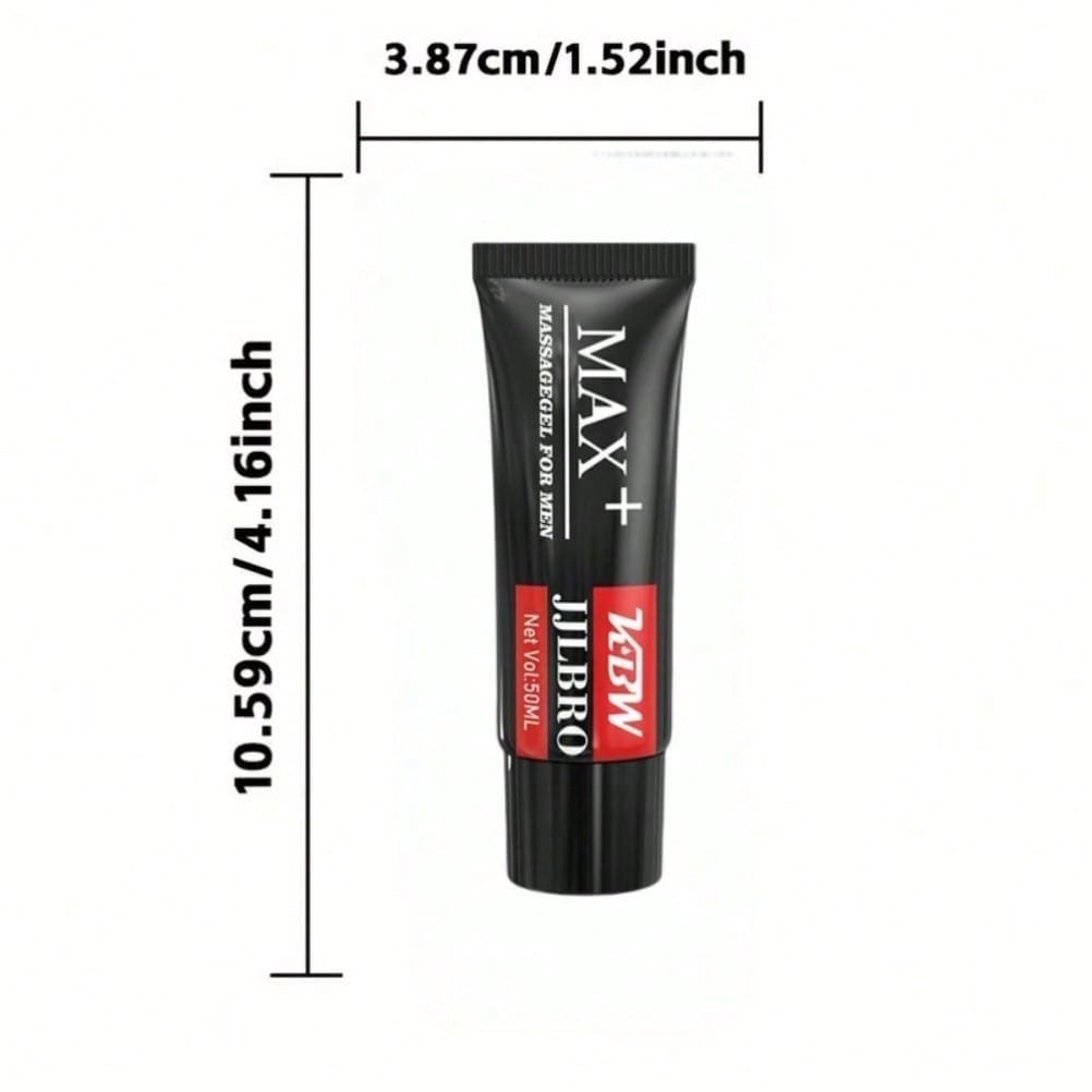 Men's Quick Cream Growth Thickening - Natural Ingredients, Improves Male Performance, Body Care, No Power Required, Easy To Apply, Men's Health Supplements, Fashion Tube Design, Premium Packaging, Durable Packaging