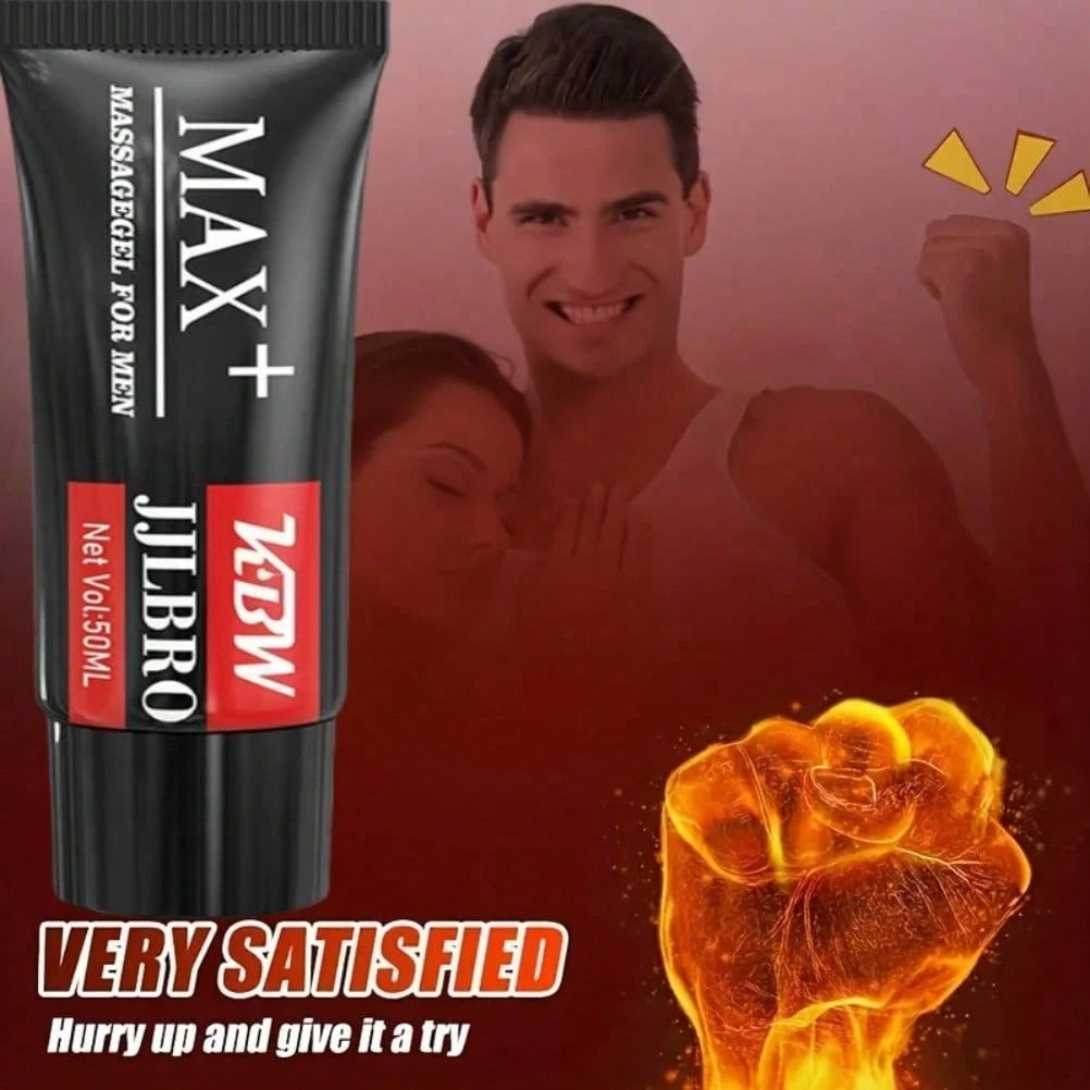 Men's Quick Cream Growth Thickening - Natural Ingredients, Improves Male Performance, Body Care, No Power Required, Easy To Apply, Men's Health Supplements, Fashion Tube Design, Premium Packaging, Durable Packaging