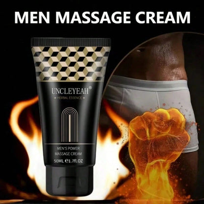 Essential Oil, Men's Rapid Growth Cream For Size And Performance